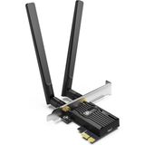 Misda Store Archer TX55E, AX3000 Wi-Fi 6 Bluetooth 5.2 Pcıe Ağ Kartı, Iki Anten, Özel Soğutucu, 1024-QAM, Ultra Düşük Gecikme, Intel Wi-Fi 6 Yonga Seti, Windows 10/11'i Destekler