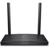 Misda Store Archer VR400, AC1200 Mbps Kablosuz Dual-Band Mu-Mımo Fiber Destekli Vdsl/adsl Modem Router, 4 Gigabit Lan Portları + 1 USB 2.0 Port, Beamforming, Tether Uygulaması ile Kolay Kurulum