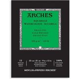 Misda Store Arches Suluboya Defteri, 23 x 31CM, 12 Sayfa, 300GR