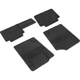 Misda Store Autoaccessories Her Araca Uyumlu Üniversal Kesimli Kauçuk Paspas Siyah