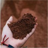 Misda Store Botanik Kırmızı Pomza Kumu Ince Pomza Taşı 0-3 mm 5 Litre Volkanik Cürüf Ponza Lav Kırığı