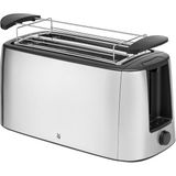 Misda Store Bueno Pro Çelik Iki Bölmeli Uzun Hazneli 6 Isı Ayarlı Gümüş Ekmek Kızartma Makinesi 1550 W