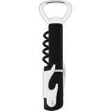 Misda Store Çelik Türbişonlu Şarap ve Şişe Açacağı – Ergonomik Kolu ve Dişli Mekanizmalı, Kolay Kullanım, (Siyah)