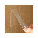 Misda Store Çift Taraflı Nano Bant Süper Güçlü Şeffaf Çift Taraflı Bant 2cm 3 Metre