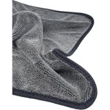 Misda Store Concept Mikrofiber Süper Emici 50X 70 cm Araç Kurulama Bezi Süper Emici Kalın Fil Özellikli Oto Kurulama Temizlik ve Uygulama Havlusu (Gri)