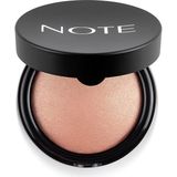 Misda Store Cosmetics Baked Powder 02 Honey Warm Işıltılı Bitişli Highlighter Toz Yüz Pudrası