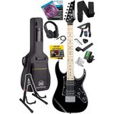 Misda Store DE-150BK-ST Maple Klavye Hh Manyetik Yüksek Kaliteli Elektro Gitar Seti