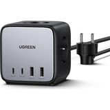 Misda Store Diginest Cube 65W Güç Şeridi Gan USB C Şarj Cihazı 3 Yollu Soket ve Anahtar ile Uyumlu MacBook Air/pro, iPhone 14 Pro Max, 13, 12, iPad Pro, Galaxy S23 Ultra, S23+