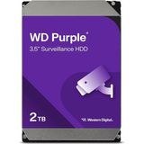 Misda Store Digital 2tb Wd Mor Gözetim Dahili Sabit Disk HDD - Sata 6 Gb/s, 64 MB Önbellek, 3.5" - WD23PURZ