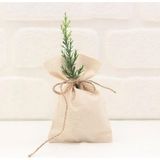 Misda Store Düz Krem Ham Bez Kese, 10X15 cm 10 Adet