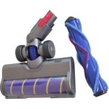 Misda Store Elektrikli Süpürgeler Için LED Işıklı Döner Zemin Emici Başlık Dyson V7, V8, V10, V11, V15 ile Uyumlu