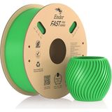 Misda Store Ender Fast Pla Filament 1,75 Mm, 3D Yazıcı Filament 300 Mm/sn'ye Kadar Yüksek Hız, Geri Dönüştürülebilir Karton Makara, Çoğu Fdm 3D Yazıcıya Uygun - 1 kg (2,2 Lb) Yeşil