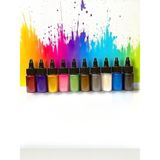 Misda Store Epoksi Bazlı Parlak Sıvı Sedefli Pigment 10 Renk x 30 gr Boya