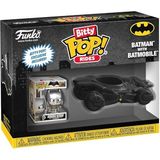 Misda Store - Figür Dc Comics - Ride Batman Batmobile Bitty Pop 6 cm - 0889698836210