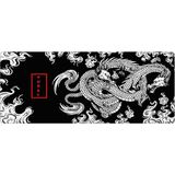 Misda Store Gamer Mouse Pad 90X40 Mouse Pad Xxl Büyük Oyuncu Mousepad (Dragon, 90X40 cm 3mm Kalınlık) - Altın
