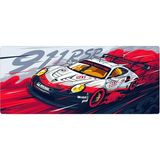 Misda Store Gaming Mouse Pad 70X30 cm Xl Büyük Dikişli Kenar Speed Oyuncu Mouse PAD(911RSR, 70X30 Cm) - Altın