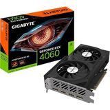 Misda Store Geforce Rtx 4060 Wındforce Oc 8g Grafik Kartı, 2x Wındforce Hayranları, 8gb 128-BIT Gddr6, GV-N4060WF2OC-8GD Ekran Kartı