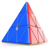 Misda Store Go Pyraminx Küp Hız Piramit Çıkartmasız Zeka Küp Türkiye Resmi Satıcısı (Gan Üretimidir)