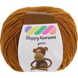 Misda Store Gurumi Amigurumi Örgü Ipi 50GR 130M Örgü Ipi (Açık Kahverengi)