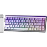 Misda Store Hero 68 He Manyetik Klavye Rapid Trigger Dragon King Switch 8000Hz Rgb Neon Tkl Hot Swap Oyuncu Klavyesi Mor