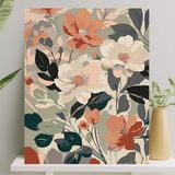 Misda Store Hobi Sanat Sayılarla Boyama Tuval Seti Fırça Boya Dahil (Çıtalı) 40X50 cm - Ilkbahar