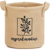 Misda Store Home Textıle Inspred In Nature Jüt Sepet 20 x 20 cm