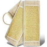 Misda Store Kabak Lifi Sırt Kesesi –çift Taraflı Peeling Lifi, 70X11 Cm, Uzun Kulplu, Selülit Karşıtı, Rovin Kumaşlı, Cilt Temizleyici Yenileyici Canlandırıcı Etki, Hücre Yenileme,exfoliating Kese