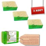 Misda Store Kabak Lifli Çay Ağacı Sabunu 120 gr x 3 Adet Tüm Cilt Tipleri Için Sivilce ve Siyah Nokta Karşıtı
