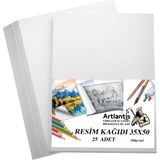Misda Store Kağıdı 35X50 25 Li 100 gr 1 Paket 35 * 50 Resim Kartonu