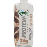 Misda Store Kahveli Laktozsuz Protein Süt 500 ml 26G Protein, Şeker Ilavesiz