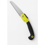 Misda Store Katlanır Budama Testeresi, 18 cm Paslanmaz Çelik Bıçak, 23 cm Kaymaz Ergonomik Sap, Güvenlik Kilitli, Ağaç Dalı Kesim ve Bahçe Kullanımı Için Pratik El Testeresi