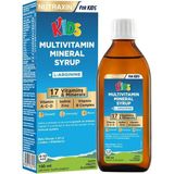 Misda Store Kids Multivitamin Mineral Şurup 150 ml – 17 Vitamin ve Mineral, L-Arjinin, Kara Mürver, Beta Glukan, Çocuklar Için Bağışıklık ve Gelişim Desteği - Ada Çayı