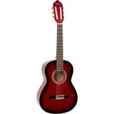 Misda Store Kırmızı (3/4 Boy) Klasik Gitar (Kılıf+Yedek Tel Seti+Pena)