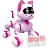 Misda Store Kumandalı Robot Kedi, Programlanabilir Rc Akıllı Kedi, Dokunmatik Algılama, LED Gözler, Dans ve Müzik Yürüyen Evcil Hayvanlar Stem Oyuncakları Çocuklar Kızlar Erkekler Için Hediyeler