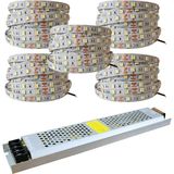 Misda Store LED 4040 Yeni Nesil 25 Metre Şerit + 12V 33 400 Watt Trafo Oturma Odası, Yatak Odası ve Mutfak Için Gizli Aydınlatma (Günışığı)