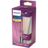 Misda Store LED Classic 60W ST64 Filament Ampul, 2700K Sarı Işık, E27 Normal Duy, Dim Edilmez