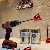 Misda Store Matkap Karıştırıcı Uç – Epoxy Reçine Karıştırma Ucu, Boya, Taş Tozu ve Alçı Için Mikser Ucu - Küçük Epoksi Için Yeniden Kullanılabilir Boya Karıştırma Ucu - Şarzlı Matkap Mixer Ucu. 1-2 Litre