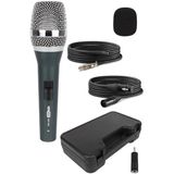 Misda Store Merz RST-350 Profesyonel Dinamik Cardioid Kablolu El Mikrofonu Kaliteli (Çanta ve Full Set)