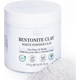 Misda Store Mıa Yüz ve Vücut Bentonit KILI%100 Natural Doğal Beyaz Toz Kil 500 gr
