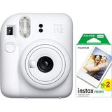 Misda Store Mini 12 Beyaz Fotoğraf Makinesi ve 20'li Mini Film
