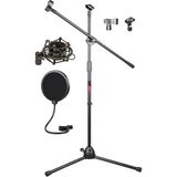 Misda Store MS06PAK Mikrofon Standı Shock Mount Pop Filter Set