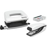 Misda Store Nexxt Mini Delgeç ve Zımba Seti, 10 Sayfaya Kadar, P2 No. 10 Zımba Teli, Inci Beyazı, Wow, 55612001
