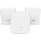 Misda Store Nova Mw3 Mesh Wifi SISTEMI-325 ㎡'ye Kadar, Wifi Yönlendirici ve Genişletici Değiştirme, Uygulama Kontrolü, Kolay Kurulum, Alexa ile Çalışır, 3'lü Paket