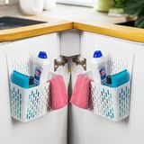 Misda Store Org-52 2 Li Asılabilir Mutfak Banyo Dolap Içi Düzenleyici Organizer Deterjanlık - Beyaz