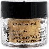 Misda Store Pearl Ex Pigment Tozu, 3 G, Parlak Altın, Epoksi Reçine, Sulu Boya, Kaligrafi Mürekkebi ve Kil Için Gevşek Mika Tozu, Epoksi Reçine Boyası