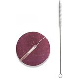 Misda Store Pipet Temizleme Fırçası Pratik Bükülebilir Temizlik Fırçası Klavye Temizleme Fırçası Beyaz