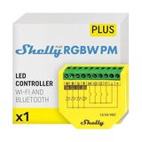 Misda Store Plus Rgbw Pm | LED Şeritler Için Wi-Fi ve Bluetooth Kontrol Cihazı | 12-24 Vdc | Sıva Altı Kısma Cihazı | Işık Kontrolü ve Akım Ölçümü | Hub Gerektirmez | Ios Android Uygulaması