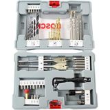 Misda Store Professional Accessories 49 Parça Uç ve Matkap Ucu Premium X-Line Seti (Beton Matkap Ucu, Fayans Matkabı, Evrensel Tutucu, Derinlik Durdurucu, Uç El Tornavidası, Sağlam Çanta Içinde, Aksesuar
