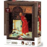 Misda Store Puzzle Kaplumbağa Terbiyecisi 1000 Parça Çerçeveli Puzzle