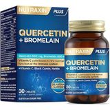Misda Store Quercetin + Bromelain 30 Tablet – C Vitamini, Çörek Otu ve Isırgan Otu Içerikli Bağışıklık Destekleyici Takviye - Ada Çayı